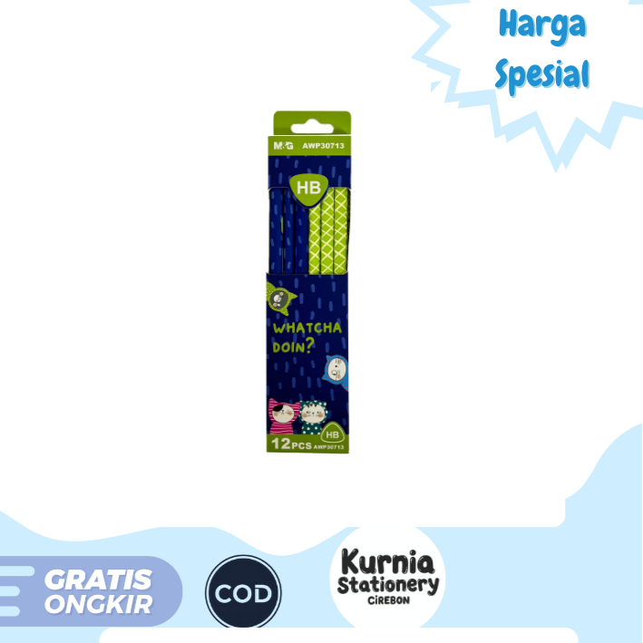 

M&G Pencil HB So Many Cats / Pensil HB AWP30713 (Satuan)