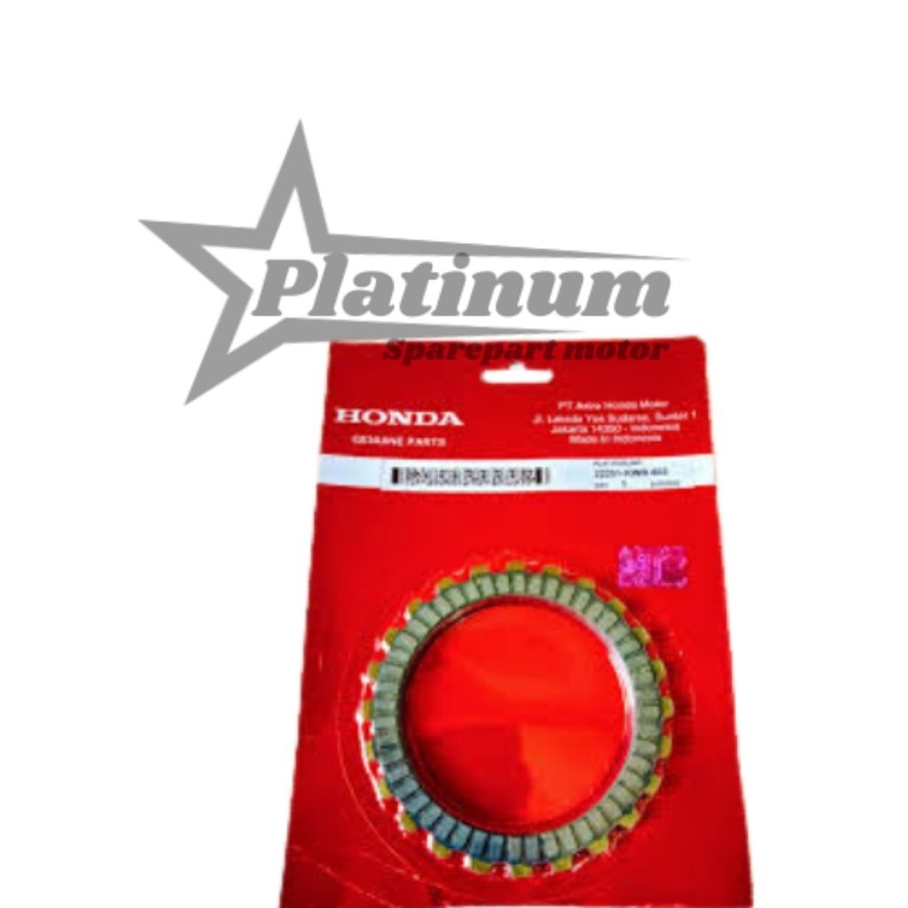 KAMPAS PLAT KOPLING BLADE REVO ABSOLUTE 22201 KWB 603