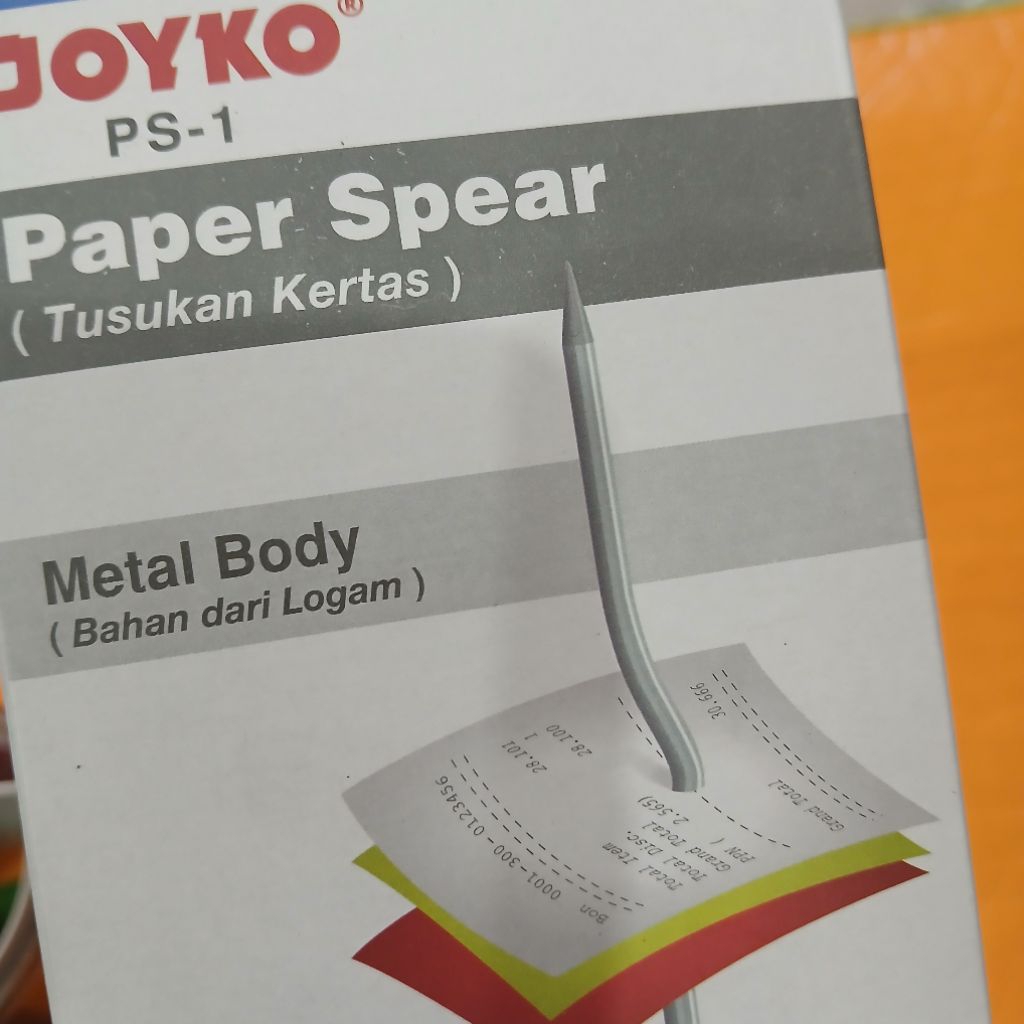 

Joyko Ps-1 Tusukan Kertas/Nota Paper Spear Metal Body