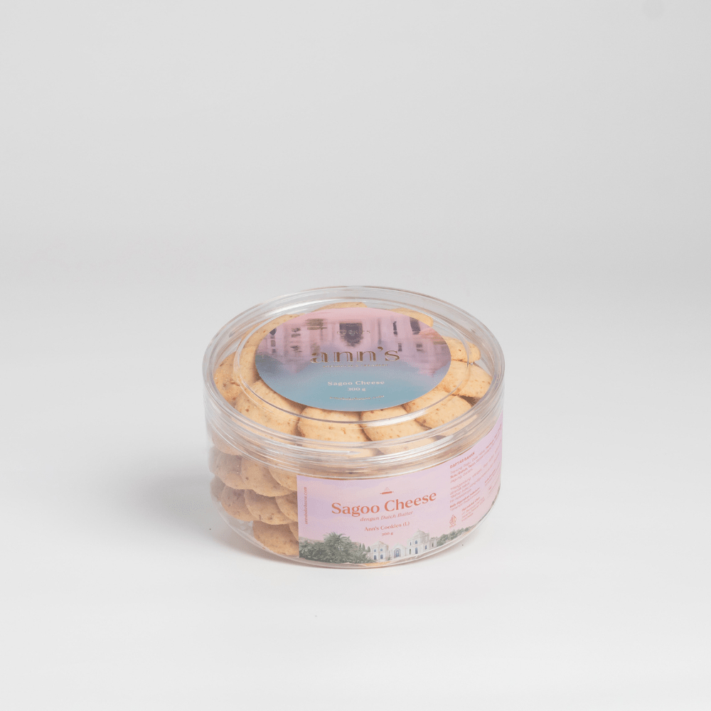 

Ann's - Sagoo Cheese - Cookies / Kue Kering (Sagu Keju) - Size S