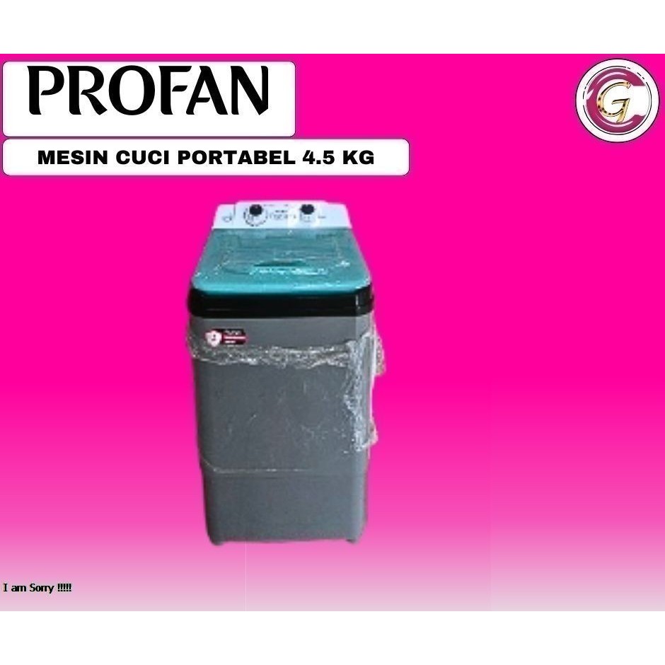 MESIN CUCI PORTABLE PROFAN RS-555 / Mesin Cuci Portable - 4,5 kg