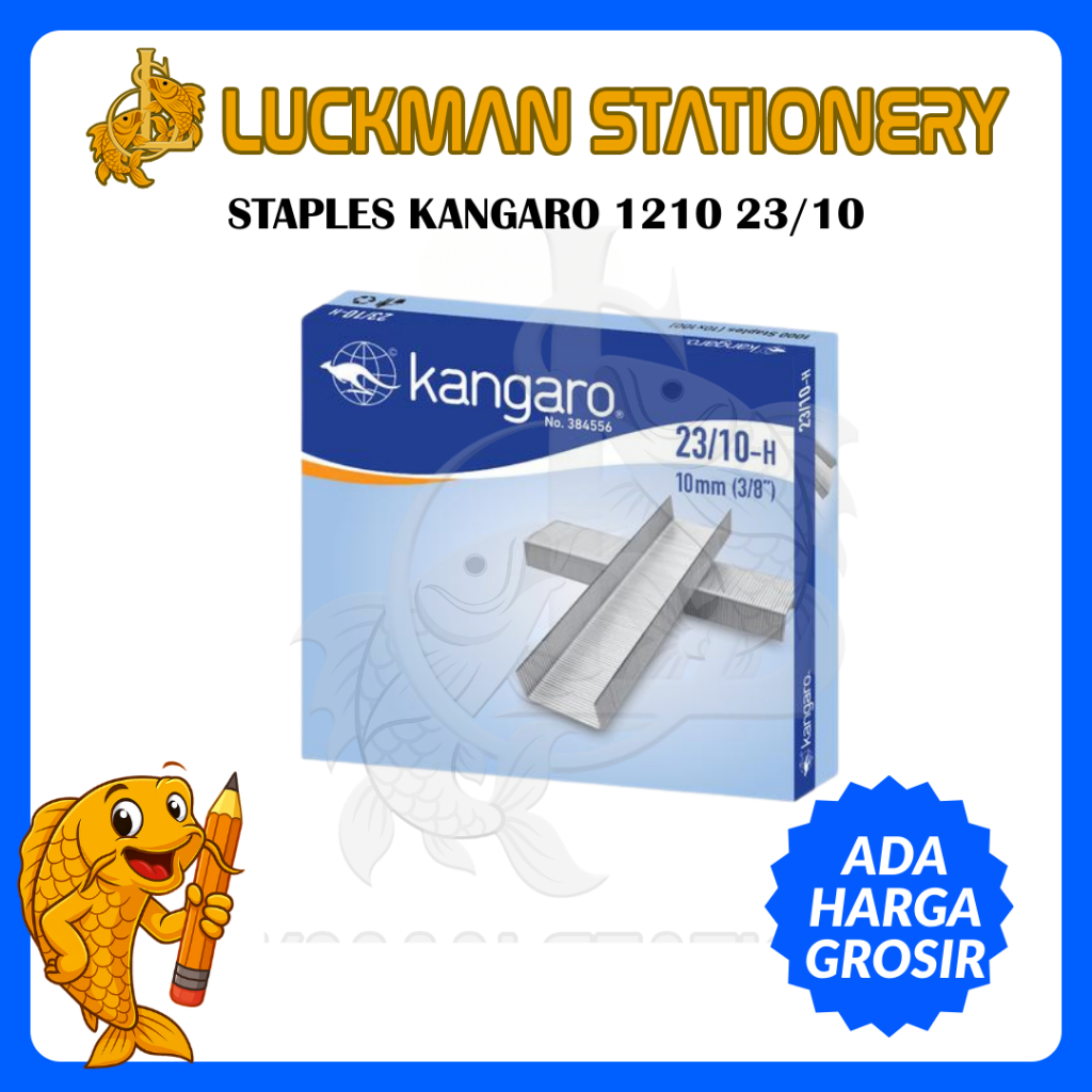 

LUCKMAN STAIONERY - STAPLES KANGARO 1210 23/10
