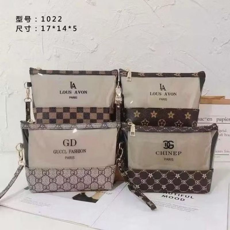 TAS - KOSMETIK BAHAN PLASTIK TEBAL IMPORT