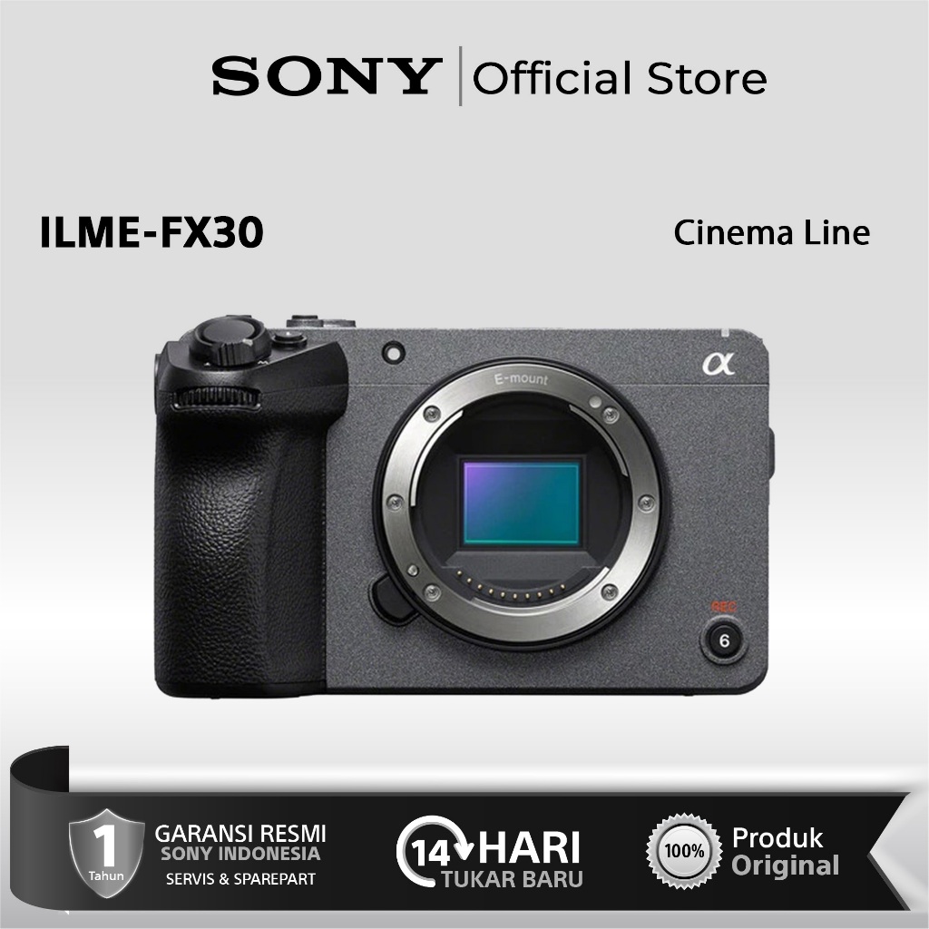 Sony FX30 Sony FX 30 Cinema Line Camera
