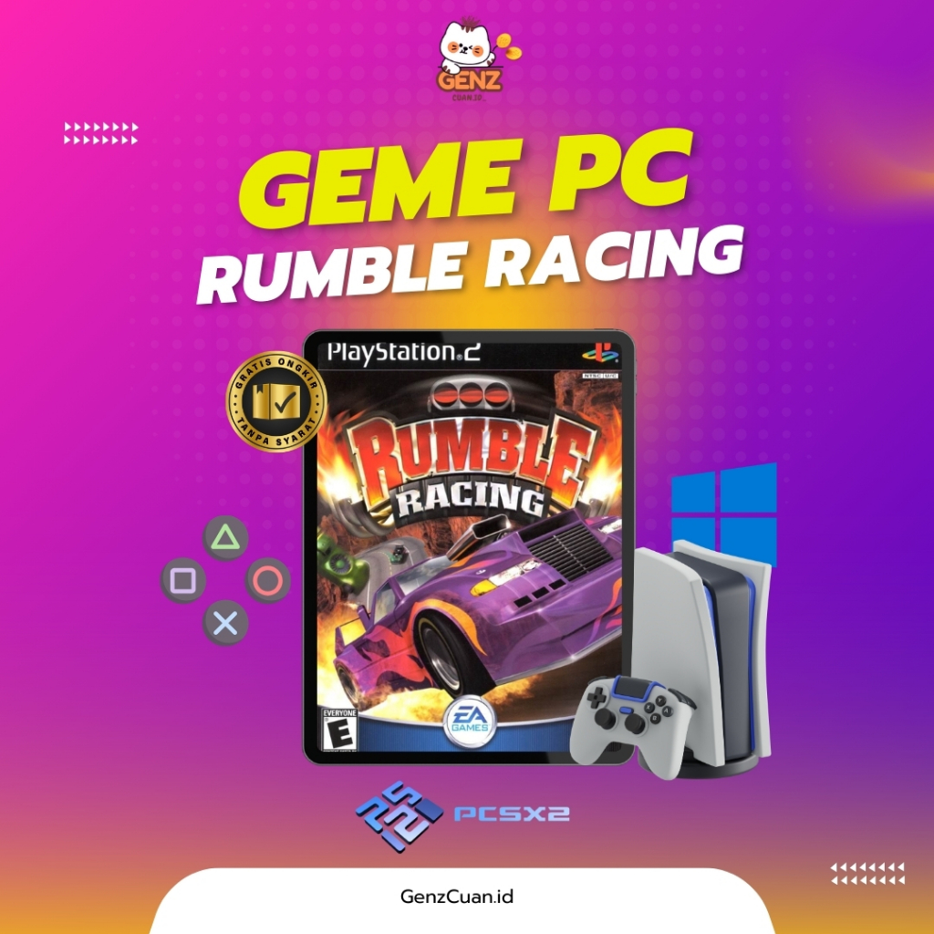 Rumble Racing Untuk PC Laptop Android - EMULATOR NOSTALGIA PS 2