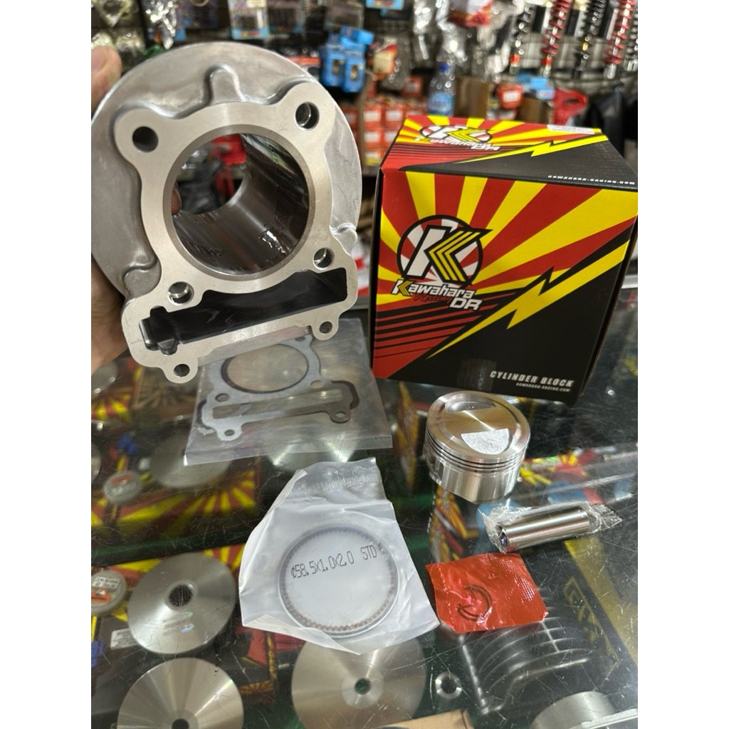 Blok Seher Mio 58,5 KAWAHARA Paket Bore UP Mio Sporty Mio Smile Mio Soul Nouvo