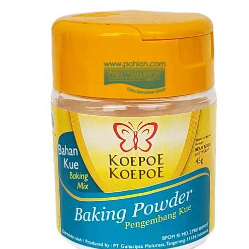 

baking powder koepoe" 45gr & 136gr