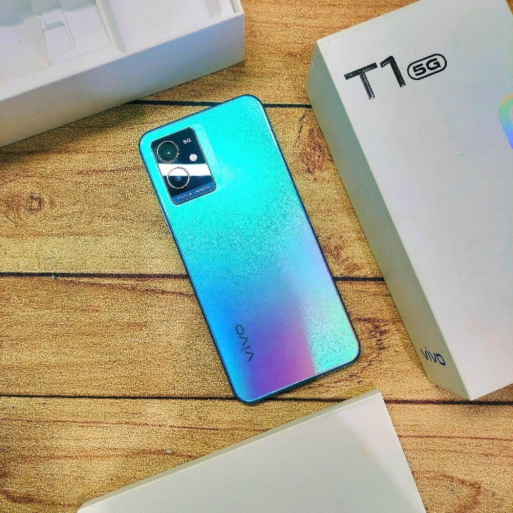 Vivo T1 5g Ram 8/256 ~ 8/128 ~ 4/128 Fullset resmi Vivo indonesia