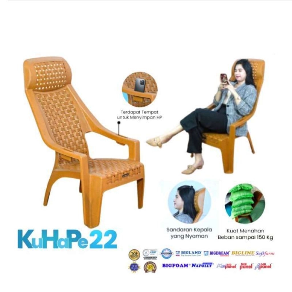 Kursi Sender kepala napolly kursi teras kursi napolly