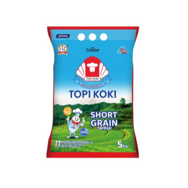 

Topi Koki Beras Short Grain Heritage 5kg