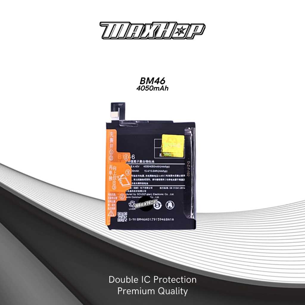 Baterai BM46 Redmi Note 3 / Redmi Note 3 Pro Battery Batre BM46