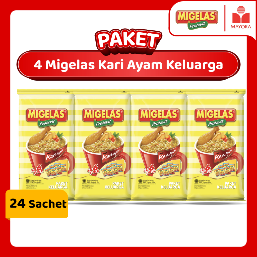 

Paket 4 Migelas Kari Ayam Keluarga