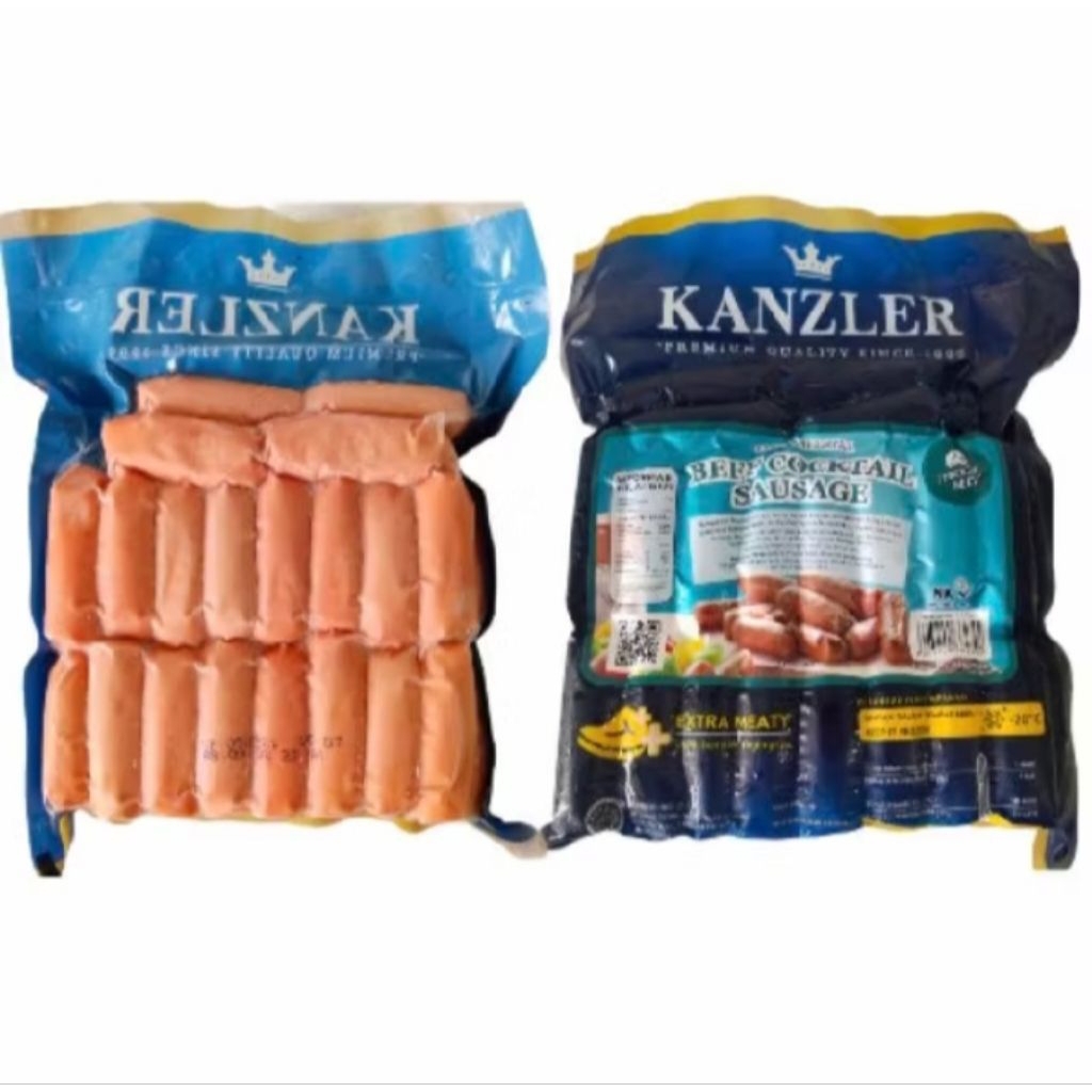

kanzler beef cocktail sausage 500 gram