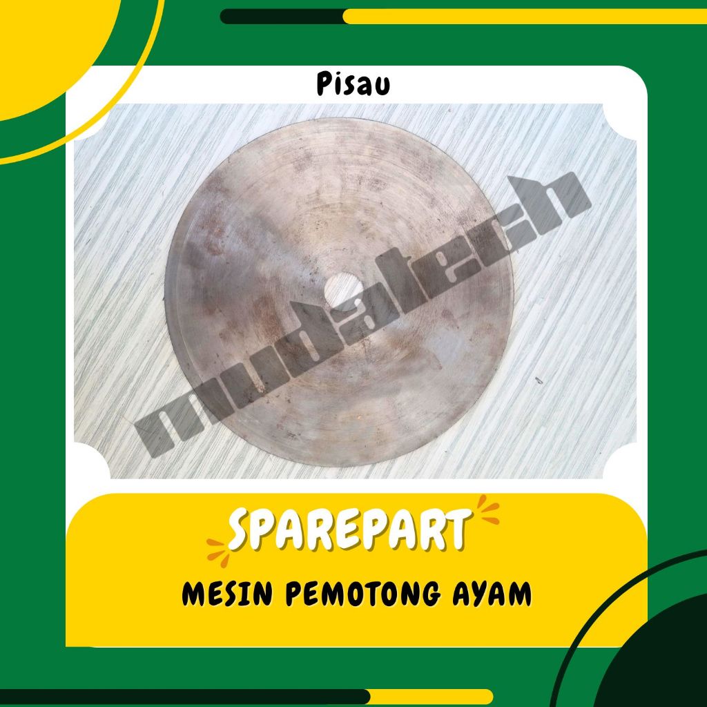 Sparepart Mesin Potong Ayam Pisau Potong Ayam Mudatech