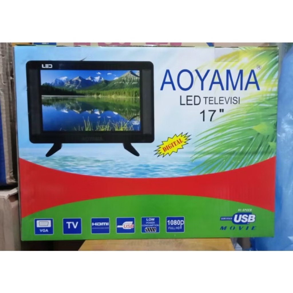 LED TV Aoyama 17inch Digital USB HDMI