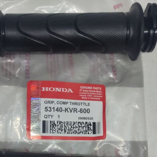 Handgrip Kanan Blade Revo Absolute Supra X 125 FI | 53140KVR600 100% ORI AHM