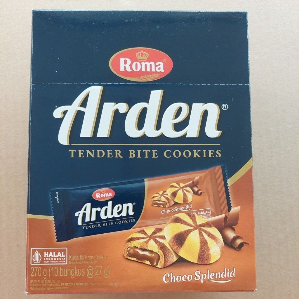 

Arden Tender Bite Cookies 1 Kotak isi 10 bks