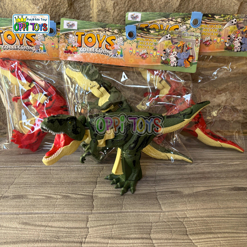 Mainan Dinosaurus Viral Tembakan Ada Suara dan Lampu - Mainan Pistol tekan Dinosaurus T-Rex