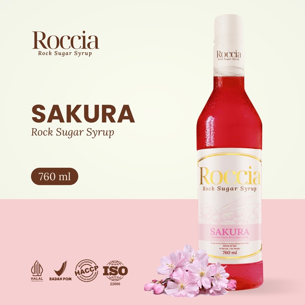 

Roccia Sakura Syrup 760ml