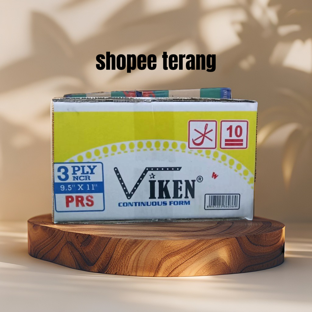 

Continuous Form 9.5 x 11/2 Inch 3 Ply NCR - bagi 2 Merk Viken