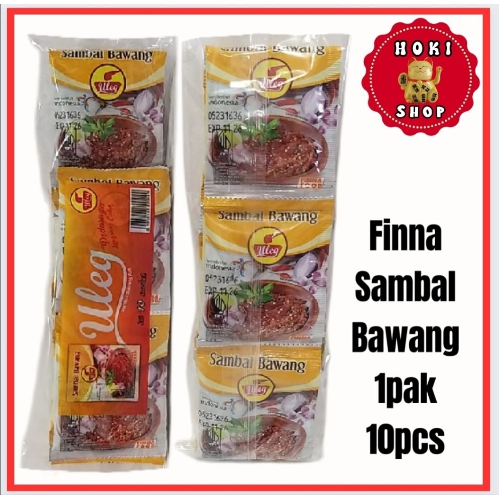 Finna Sambel Uleg Bawang 1pak 10pcs / Finna Uleg Sambal Bawang