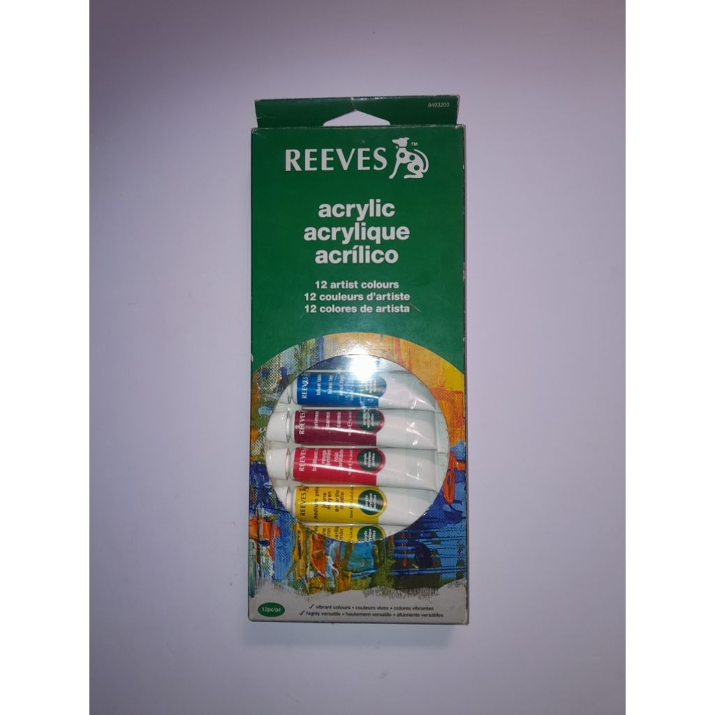 

Cat Acrylic REEVES 12w