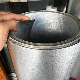 Talang Seng Galvalum Panjang per 0,5 meter Penutup Penyekat Eceran Tebal 0,25 mm Ukuran Komplit 40 c