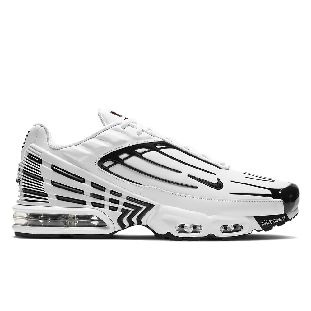 Nike* Tn Air Max Plus 3 White Black