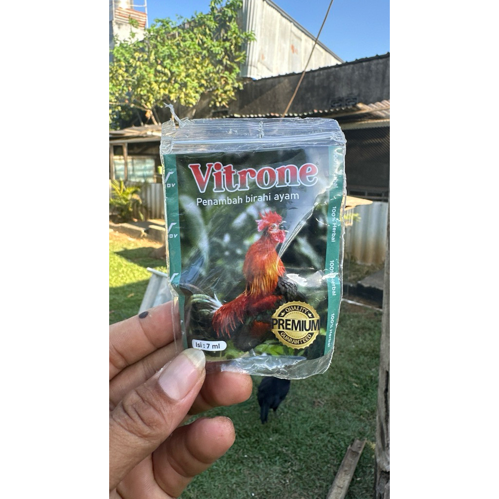 vitrone Penambah Birahi ayam  (1 Shaset)