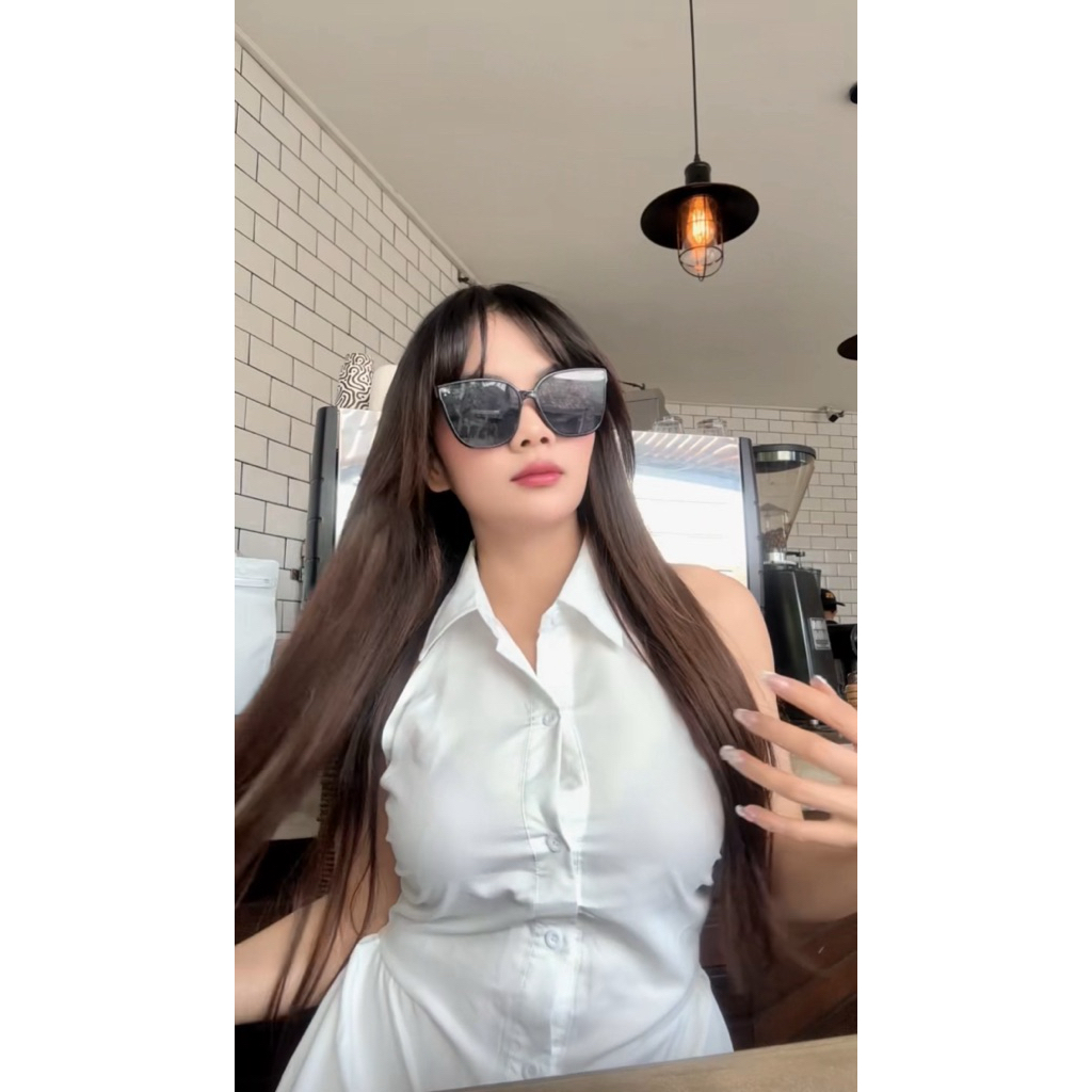 hair extension 60cm rambut asli