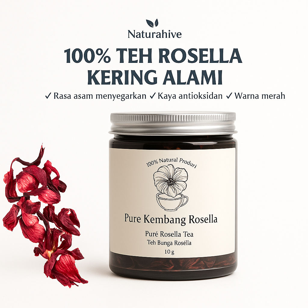 

Naturahive Teh Bunga Rosella Merah Kering