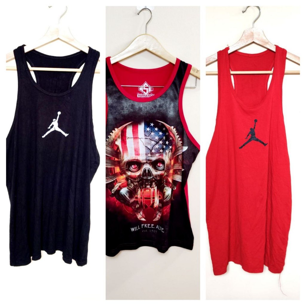 Kaos Oblong Tanpa Lengan Pria Pre - Nyaman & Stylish