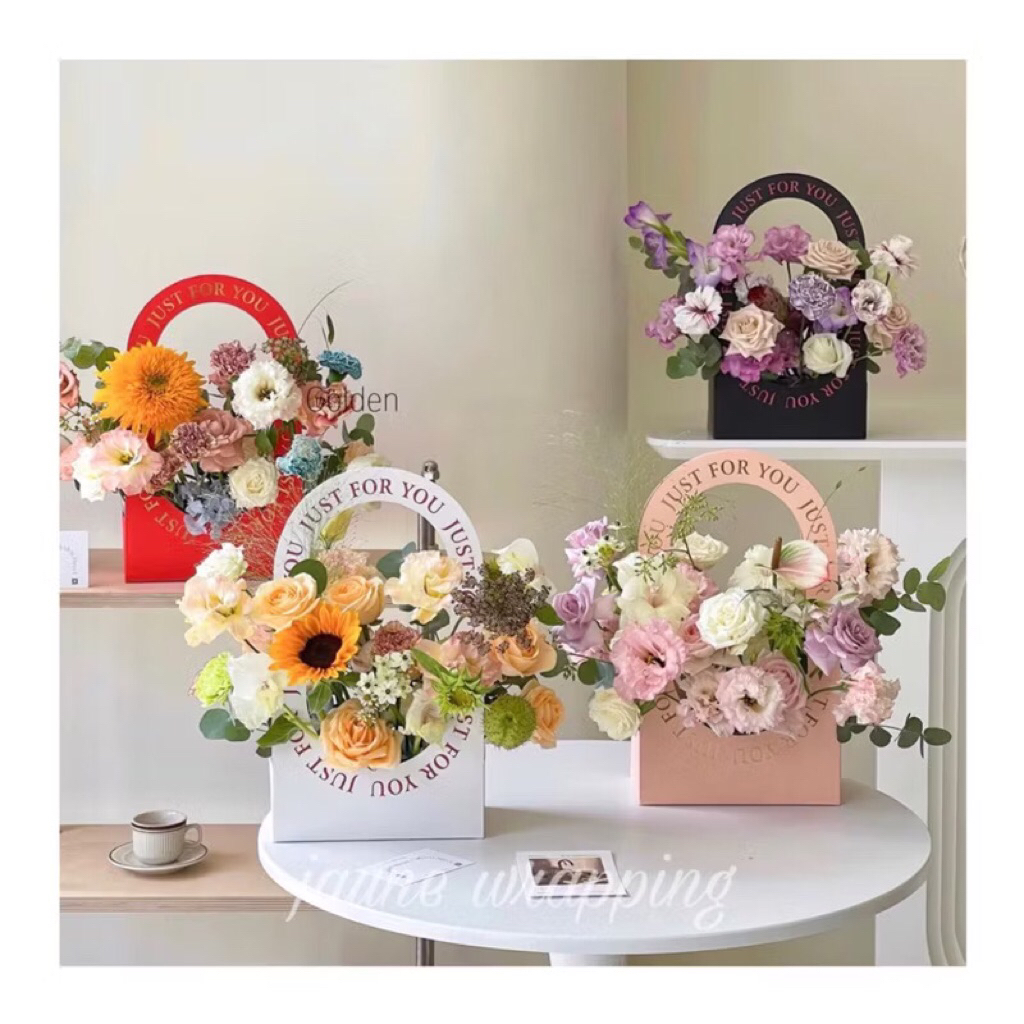 

Just For You Box / Kotak Bunga / Bloom Box / Bouquet Bunga / Buket Bunga