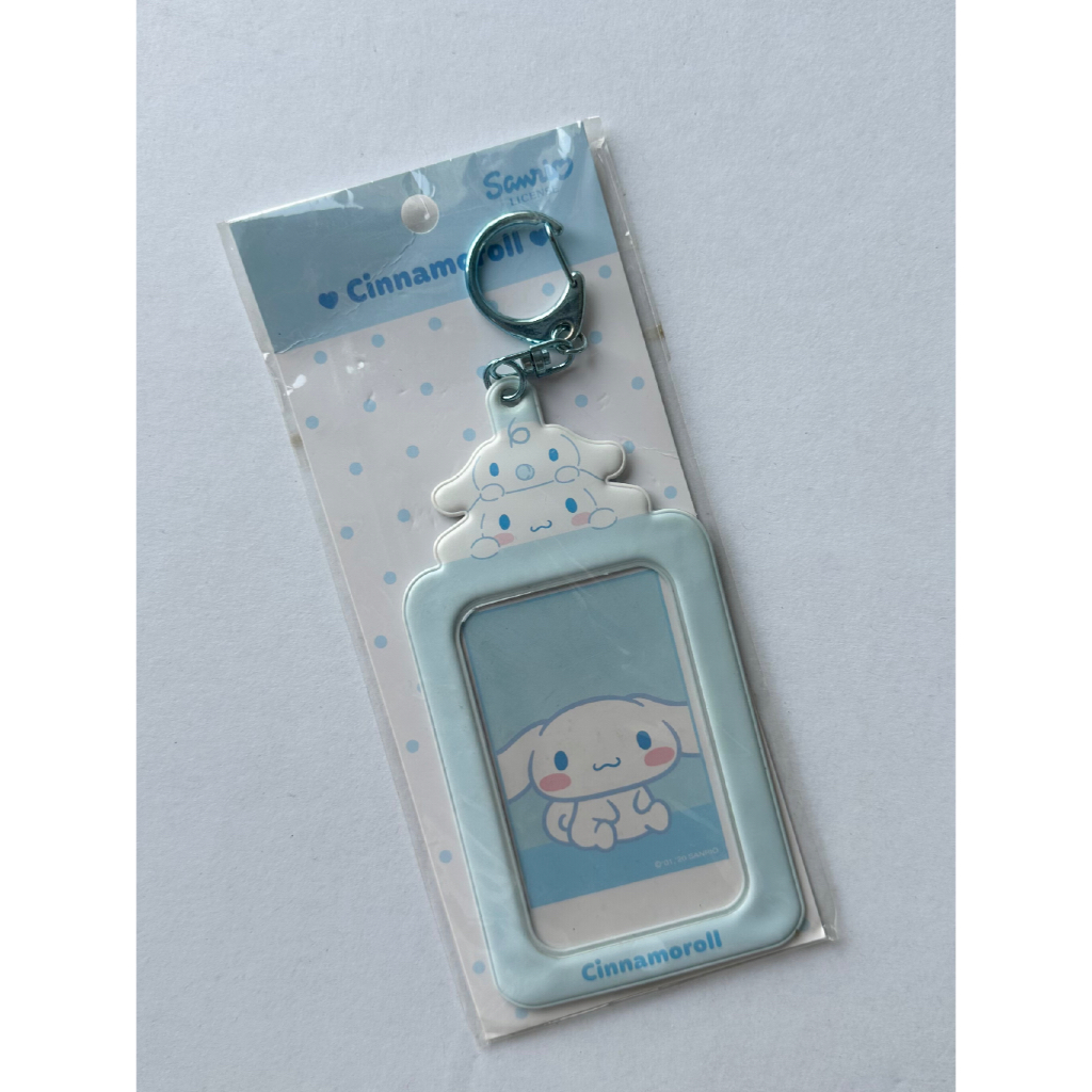 

Photocard holder keychain cinnamon roll sanrio ORI japan korea pc card lanyard kartu foto photo