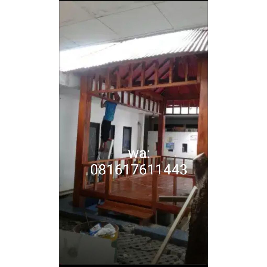 Gajebo Joglo. sederhana