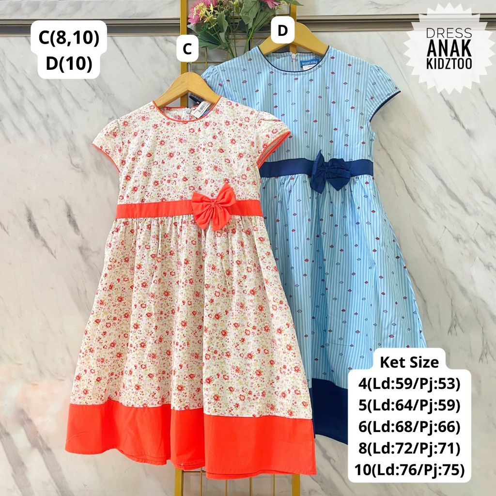 DRESS ANAK CEWEK KIDZTOO BRANDED MATAHARI