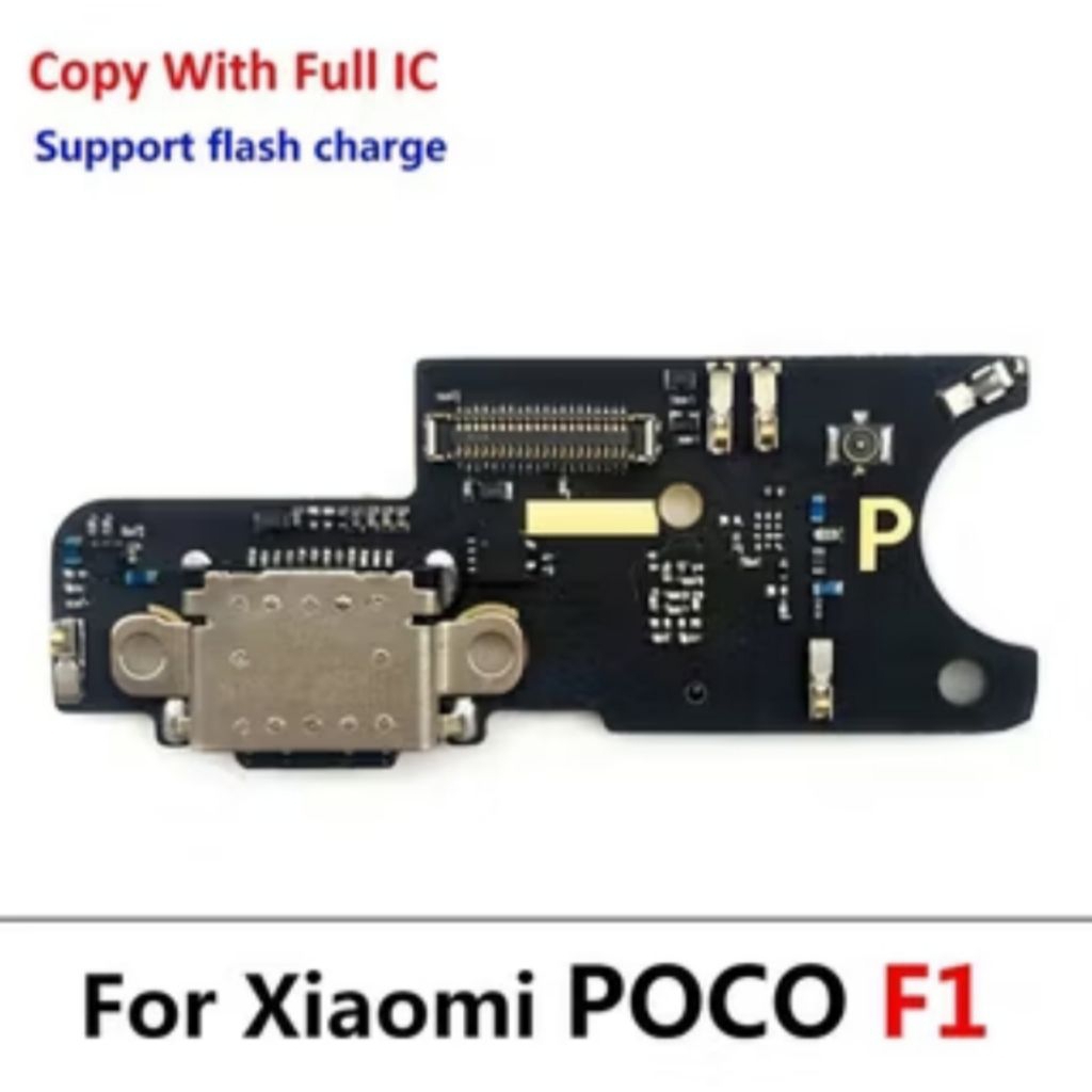 PAPAN CAS POCO F1 KONEKTOR BOARD CHARGING PCB KONEKTOR CHARGER ORIGINAL NEW With IC
