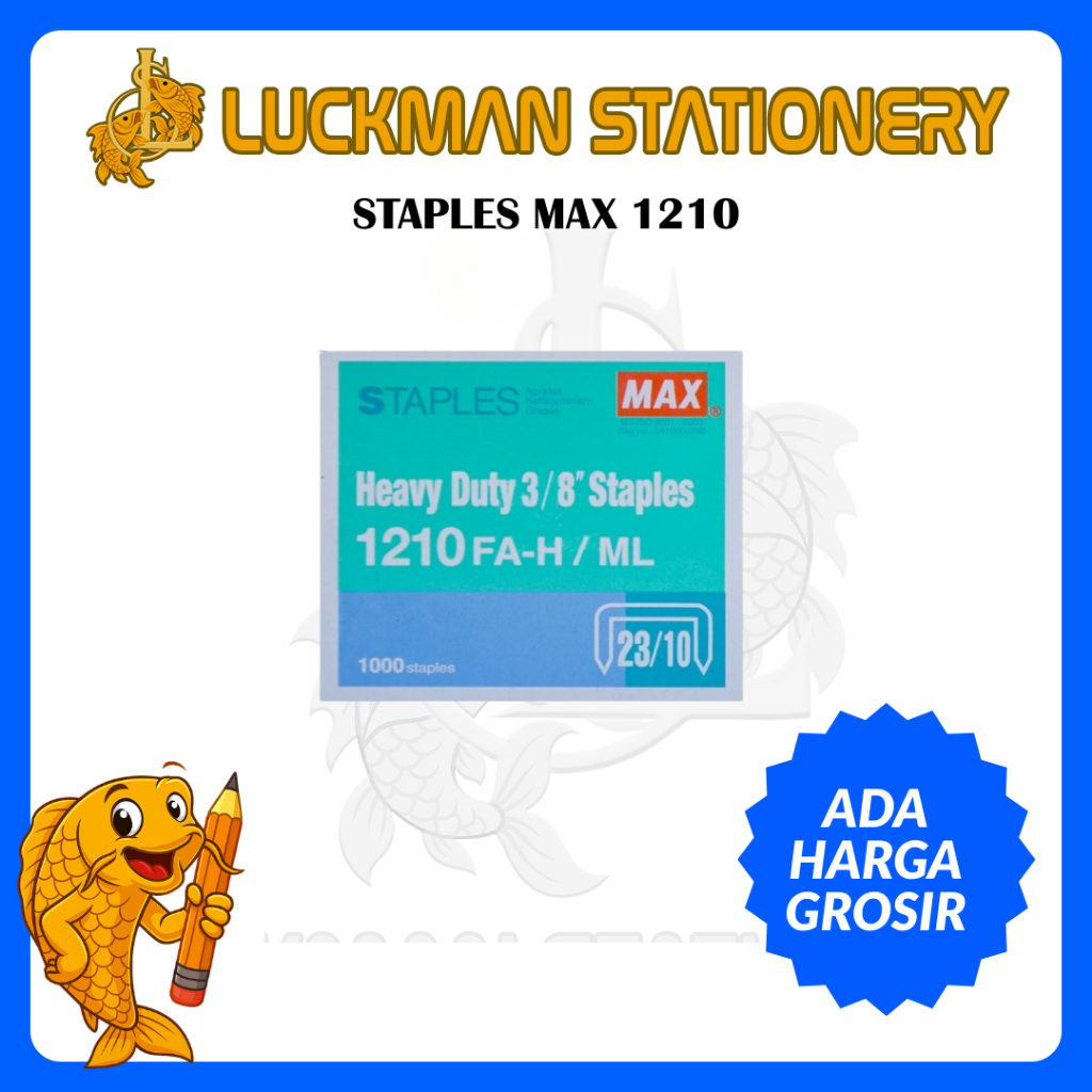 

LUCKMAN STATIONERY - STAPLES MAX 1210