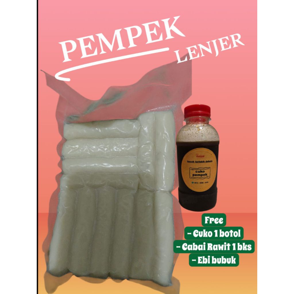 

Paket Lenjer_100% Ikan Tenggiri Asli_isi_12pcs