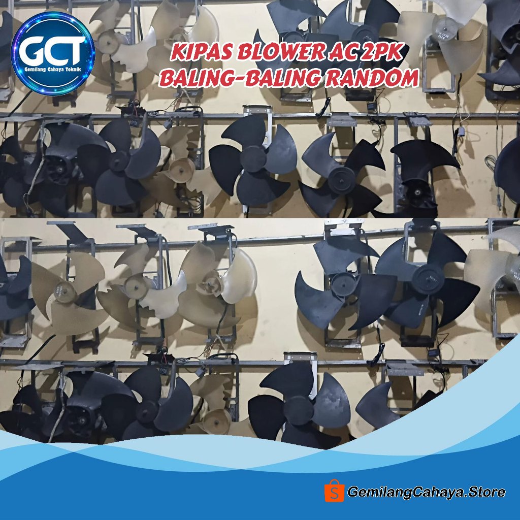 KIPAS BLOWER AC 2 PK / KIPAS ANGIN OUTDOOR AC / KIPAS ANGIN EXHAUST