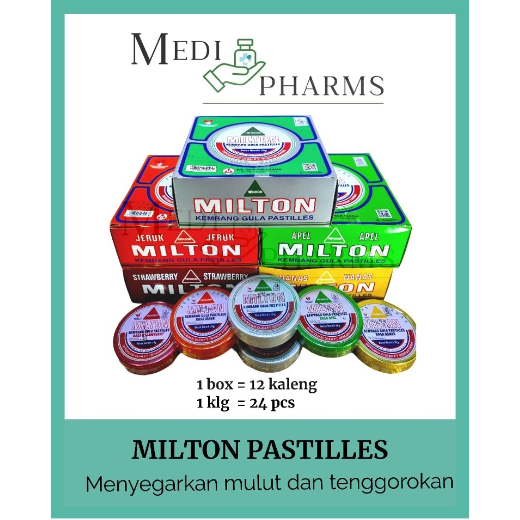 

Milton Pastilles isi 12 klg @24 pcs