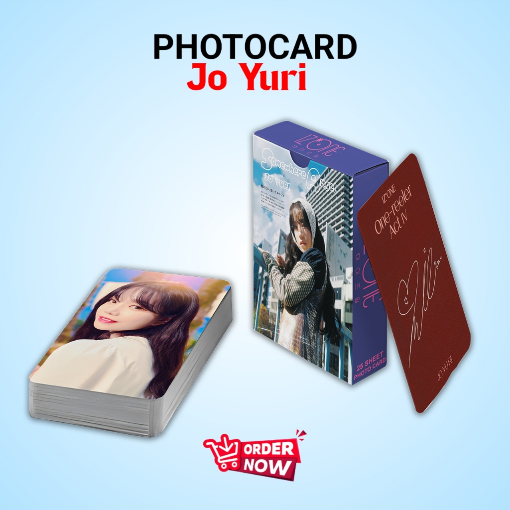 Photocard Jo Yuri Kpop Izone Premium 1 Pack Free Box