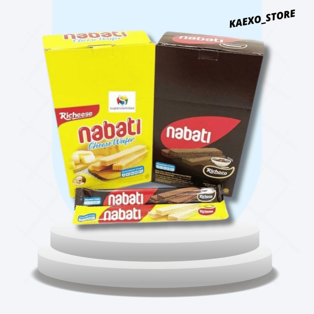 

Richeese Nabati 1 Box Isi 24 || Nabati 1 Box Murah