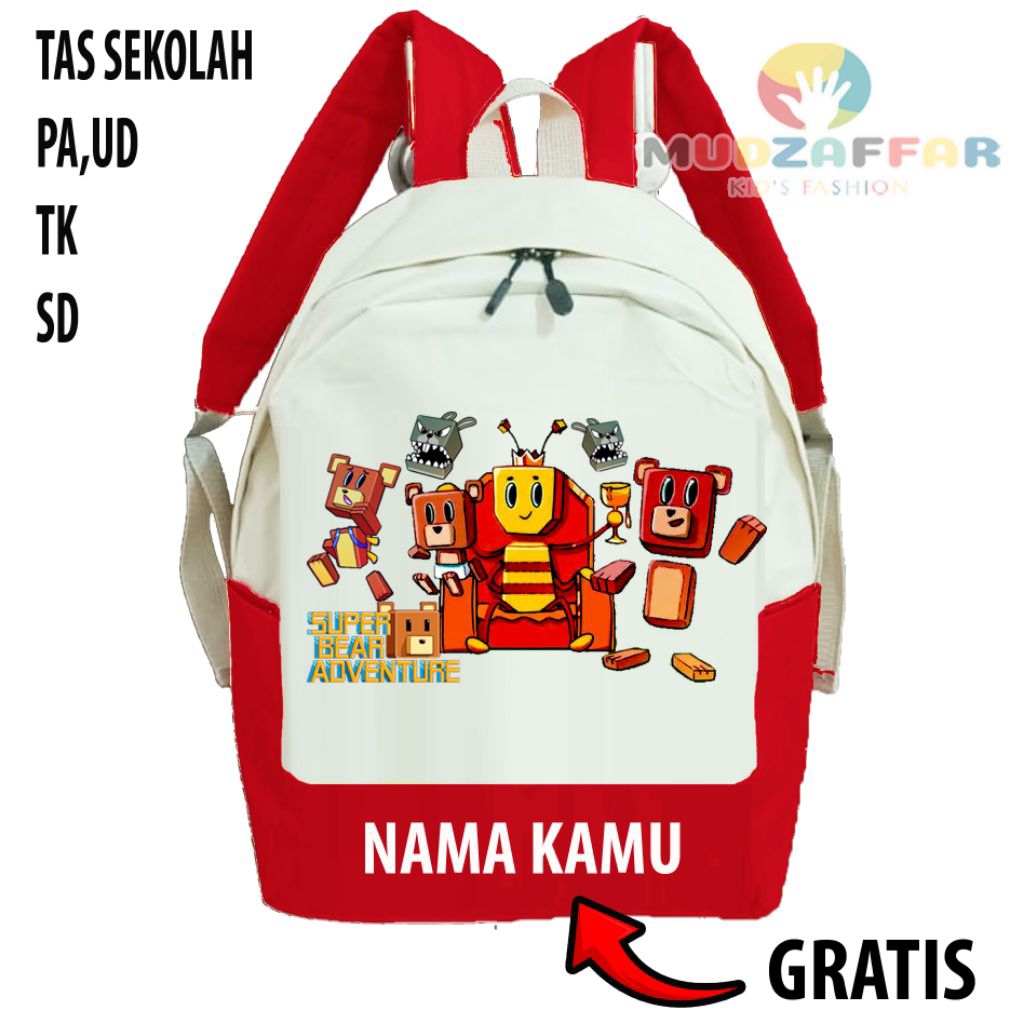 TAS RANSEL ANAK SUPER BEAR ADVENTURE TAS ANAK SEKOLAH MAIN SUPER BEAR ADVENTURE