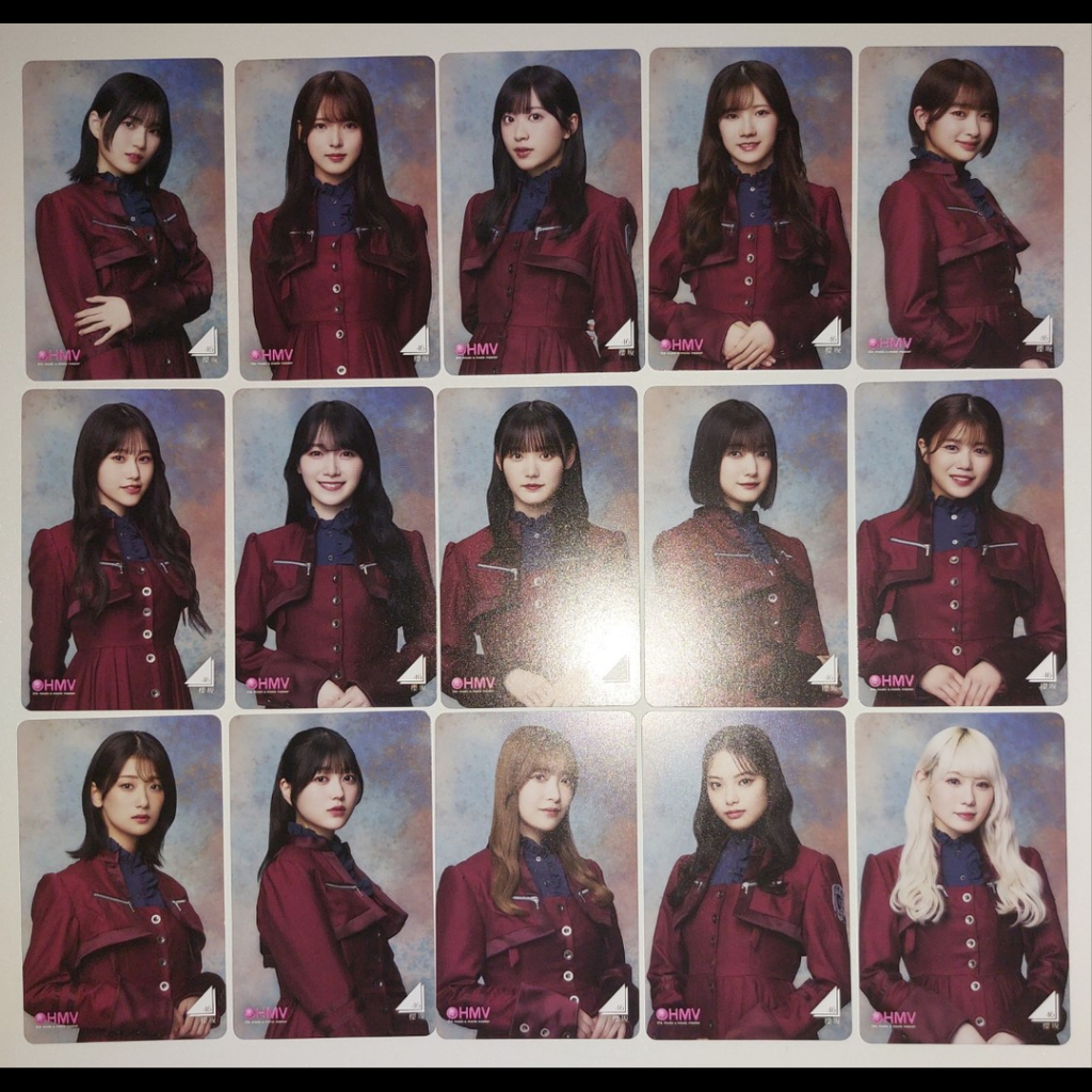 Photocard Sakurazaka46 IWTC