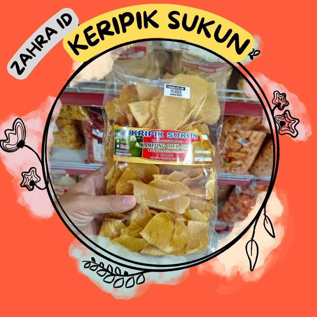 

KERIPIK SUKUN ASLI 200 GRAM - JAJANAN OLEH-OLEH KHAS NUSANTARA DIJAMIN EMPUK GURIH & RENYAH
