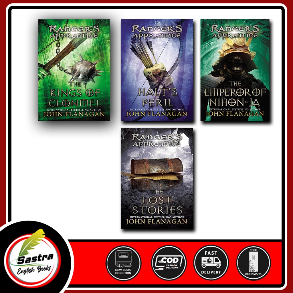 John Flanagan Rangers Apprentice 8 - 11 Books ( Eng )