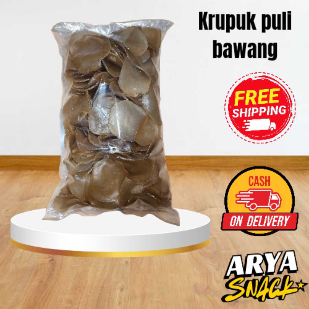 [1kg]krupuk puli bawang mentah 1kg