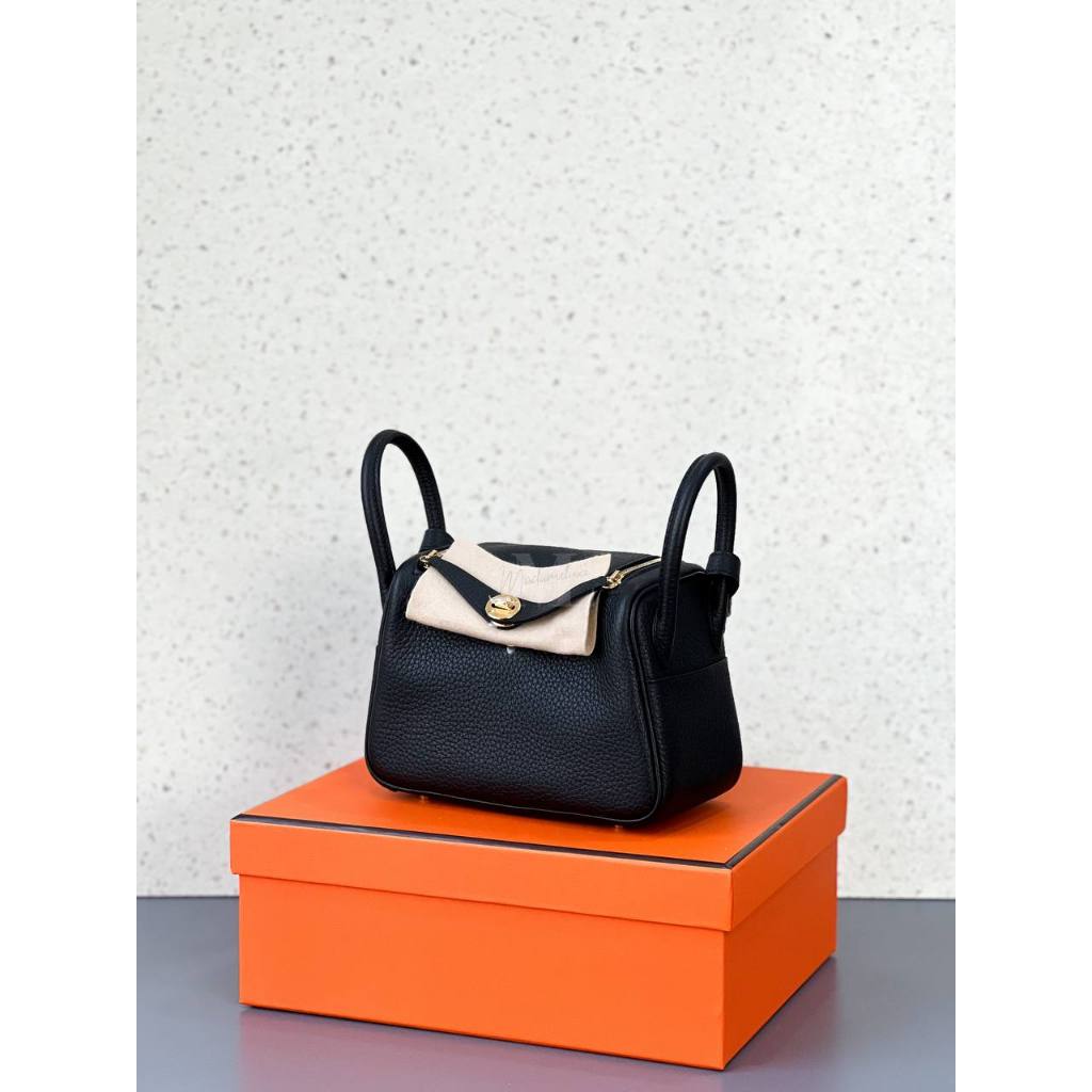 TAS WANITA MINI LINDY IN CLEMENCE LEATHER