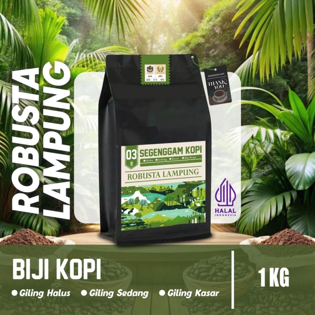 

Kopi Robusta Lampung Coffe | Segenggam Kopi